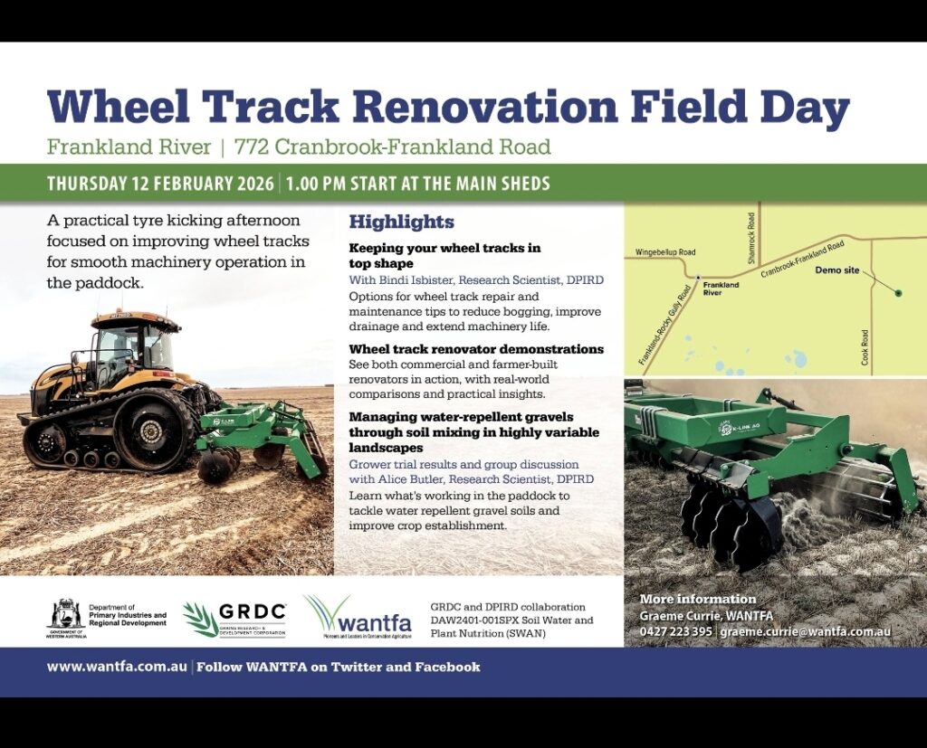 Wheel Track Renovation Field Day