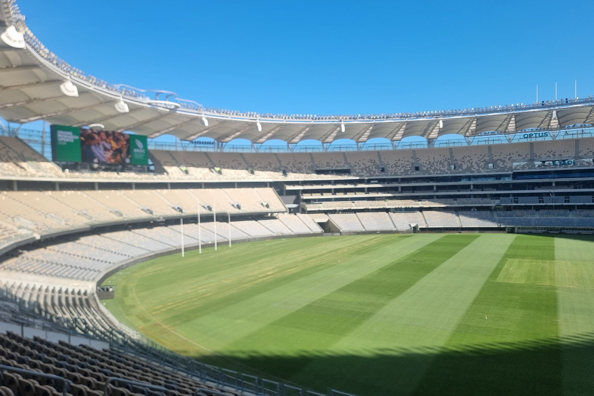The 2027 GRDC Grains Research Update - Perth will be held at Optus Stadium (pictured).