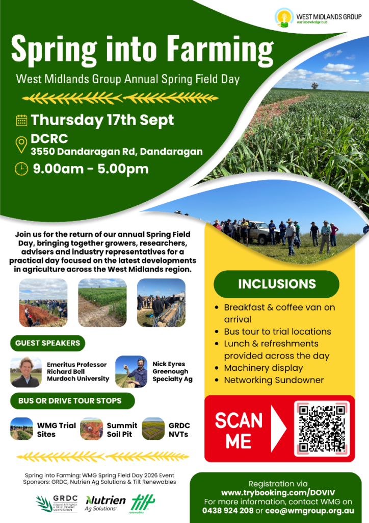 West Midlands Group Annual Spring Field Day flyer