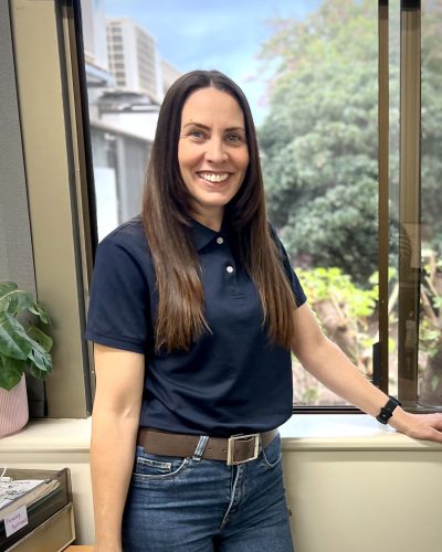 Project officer Sarah Day